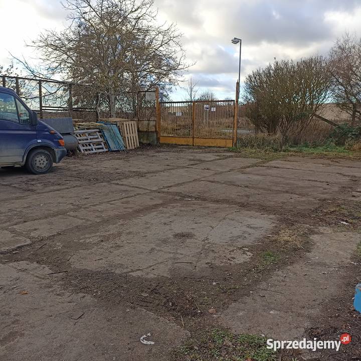 Plac do wynajęcia powierzchnia 500m2 do 1550m2 zachodniopomorskie Szczecin