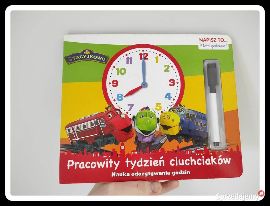 Pracowity tydzień ciuchciaków książeczka z mazowieckie Płock