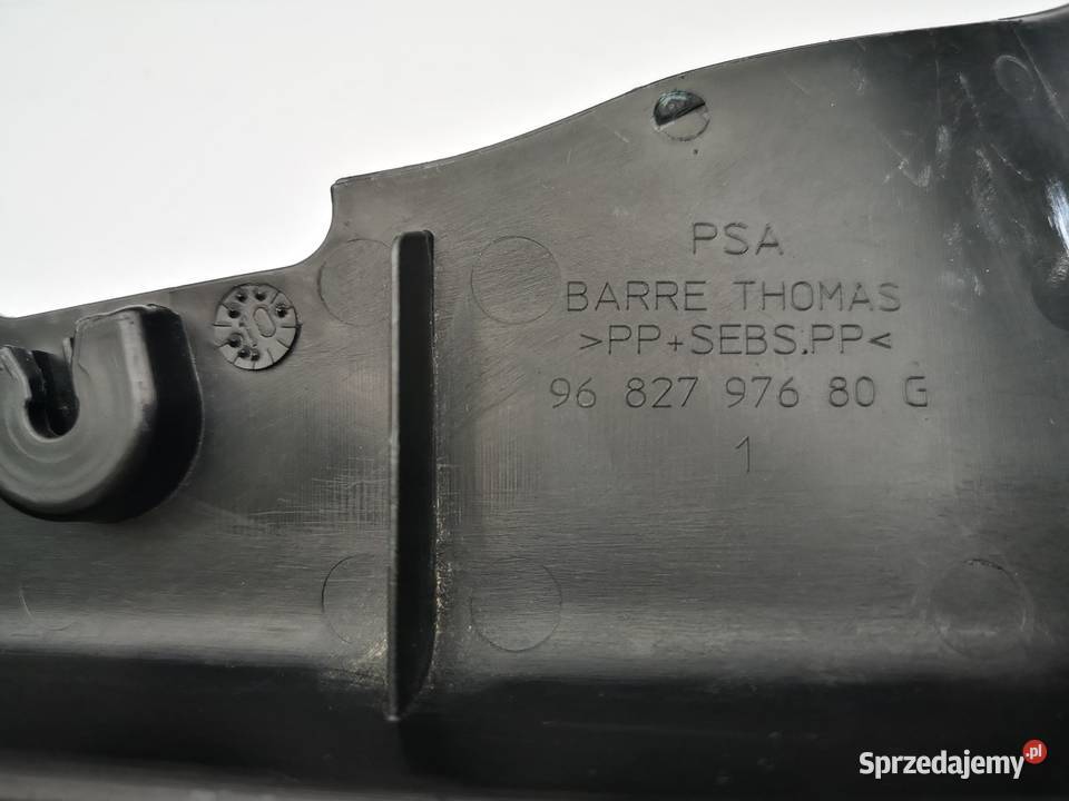 PEUGEOT 3008 I OSŁONA ZAŚLEPKA LEWA BAGAŻNIKA Osłony i zaślepki Warszawa