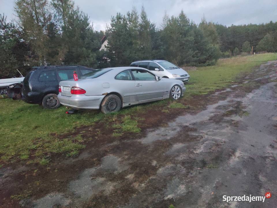 Mercedes CLK 20 LPG polift idealny na części uszkodzony Olkusz