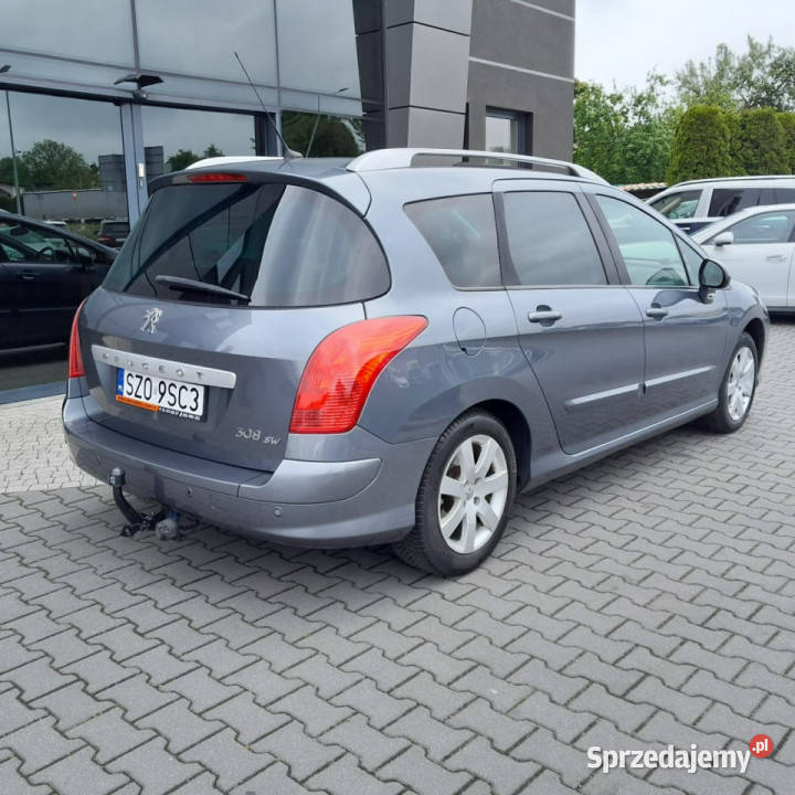 Peugeot 308 skóra panorama hak klimatronic wielofunkcyjna kierownica Żory