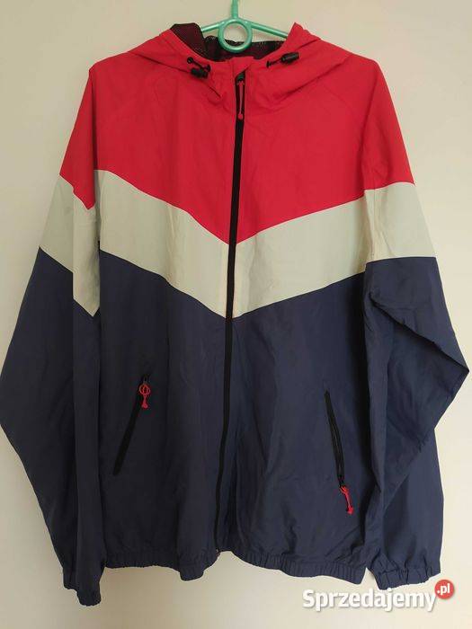 Kurtka wiatrówka oddychająca Primark XL2XL niebieski Odzież i bielizna męska Rzeszów