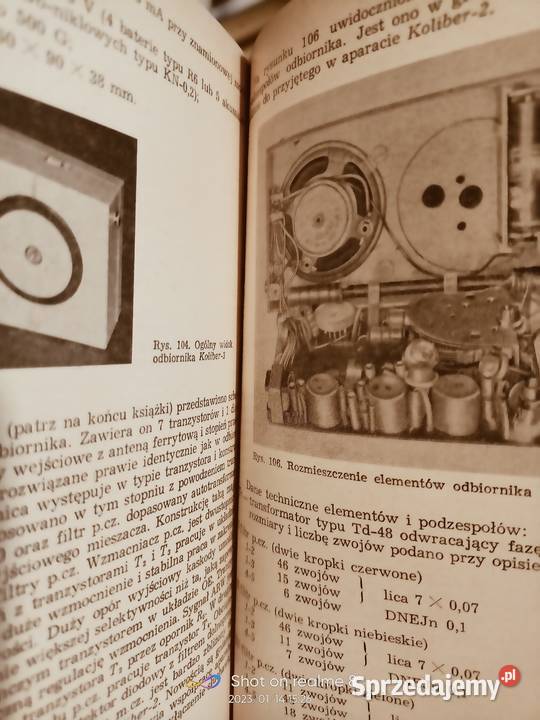 Amatorskie Odbiorniki antenowe Wolszczak książki mazowieckie Warszawa