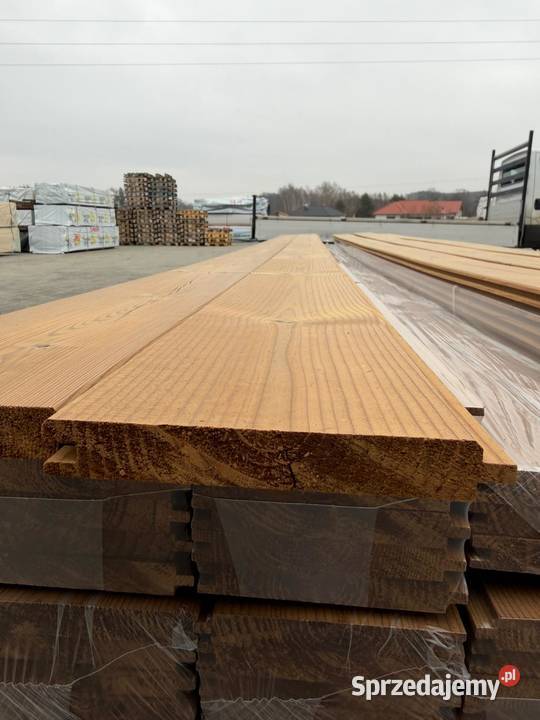 Deska elewacyjna drewniana thermo sosna KL Natur Okładziny elewacyjne Prusice sprzedam