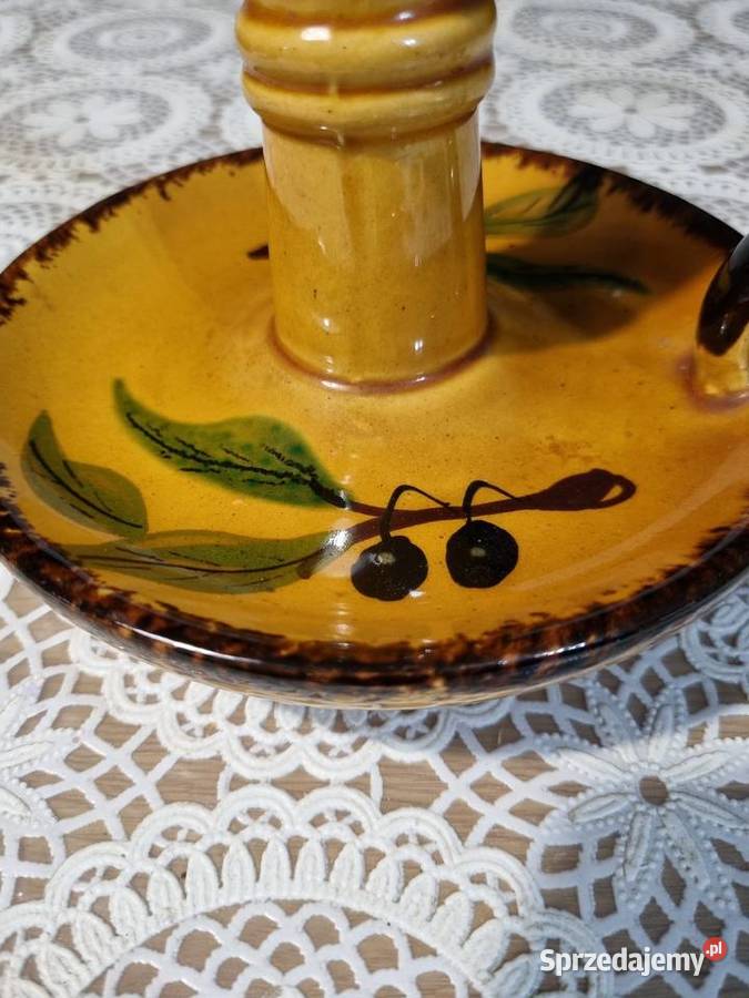 Świecznik kaganek w stylu Prowansjalskim wielkopolskie Wola Podłężna