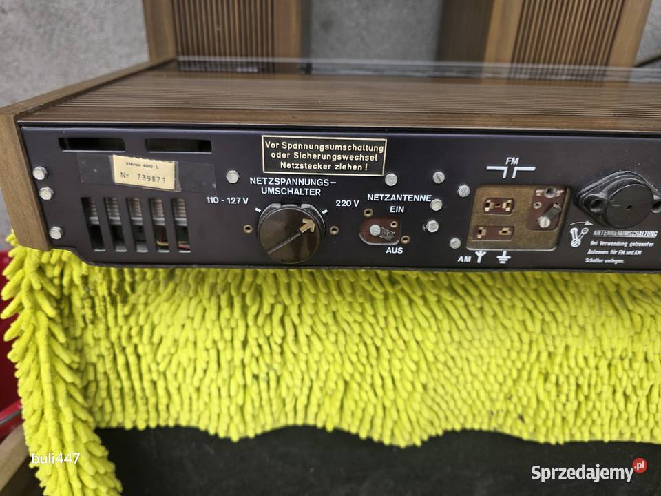 amplituner kolumny itt 4000 stereo vintage Amplitunery Chełm Śląski sprzedam