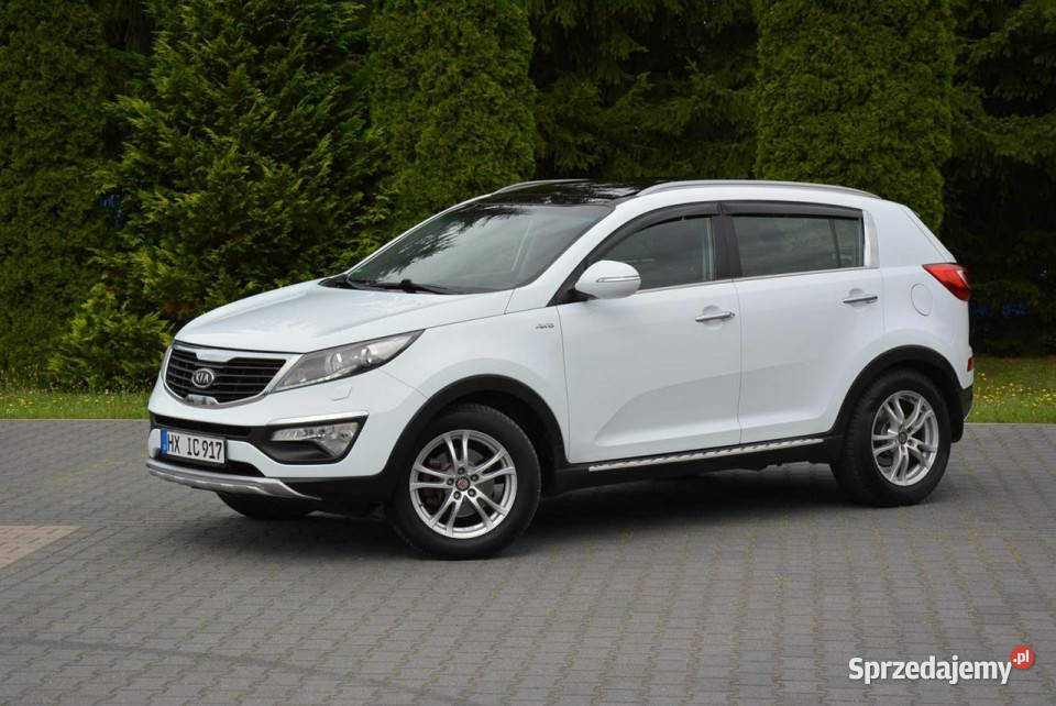 Kia Sportage bixenon Ledy AWD Progi Panorama SUV Ostrów Mazowiecka sprzedam