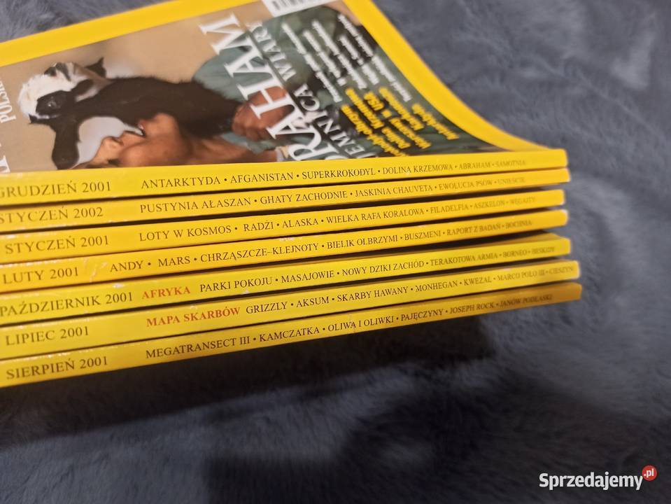 National Geographic Polska 20012002 magazyn Warszawa