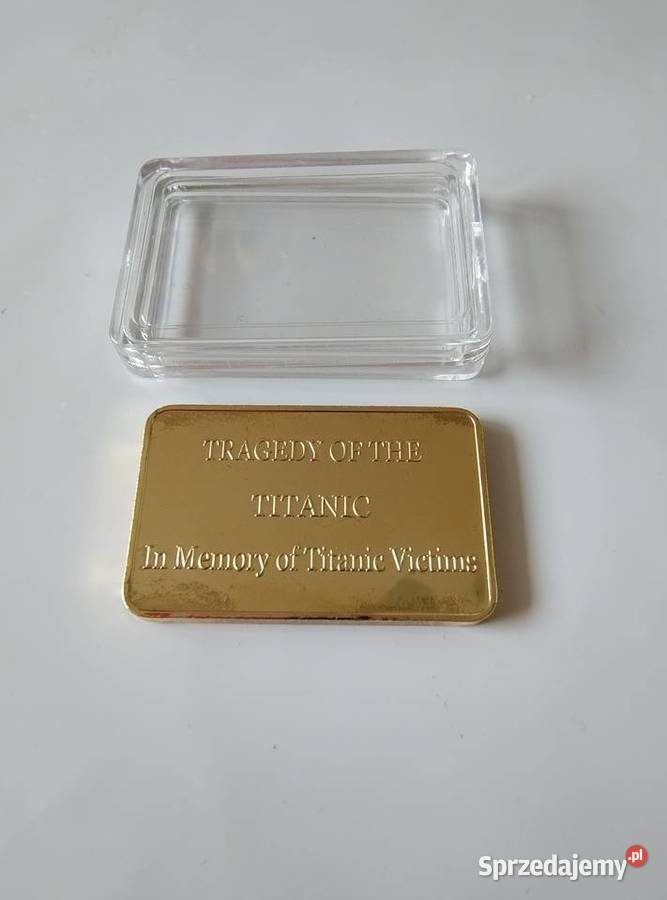 Numizmaty przedstawiające Titanica