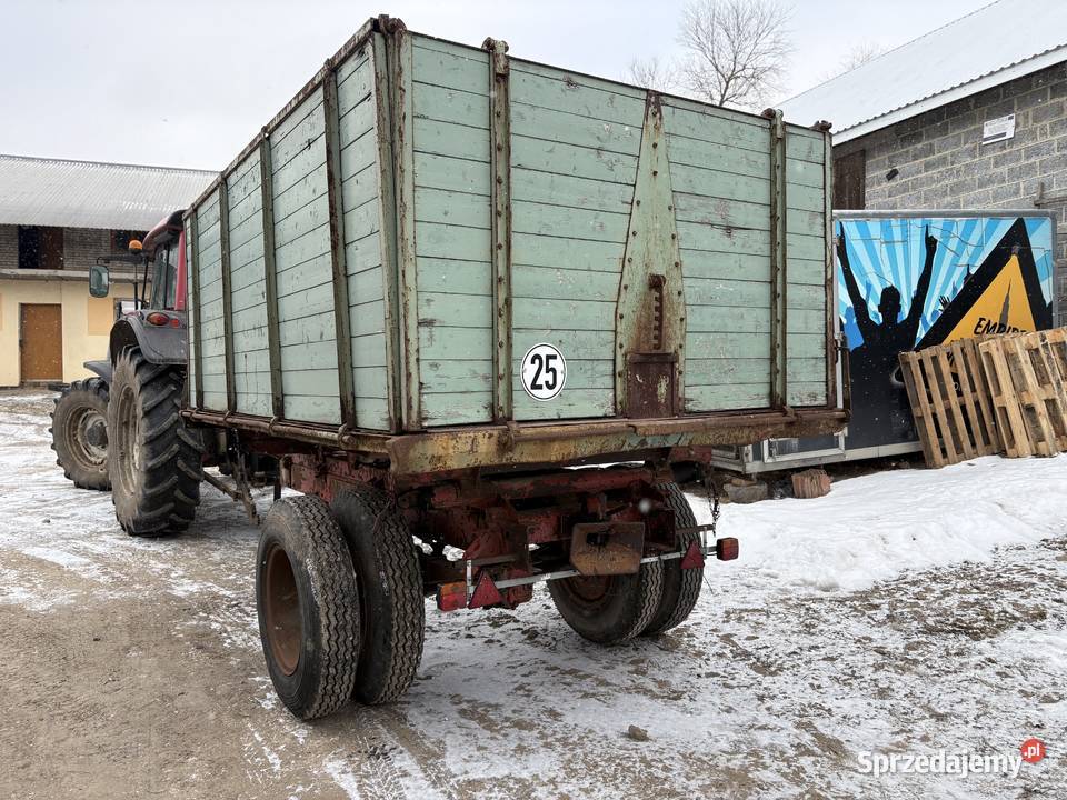 Przyczepa Jednoosiowa Meiller Kipper Przyczepy rolnicze małopolskie Racławice sprzedam