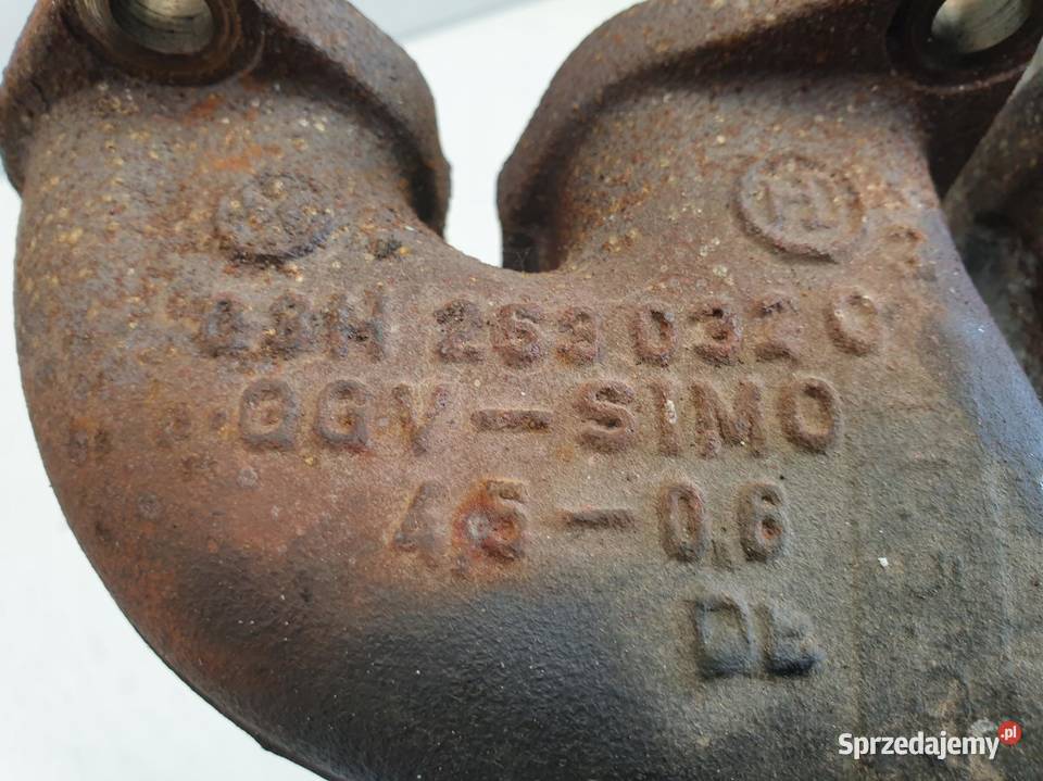 PASSAT B6 32 VR6 KOLEKTOR WYDECHOWY