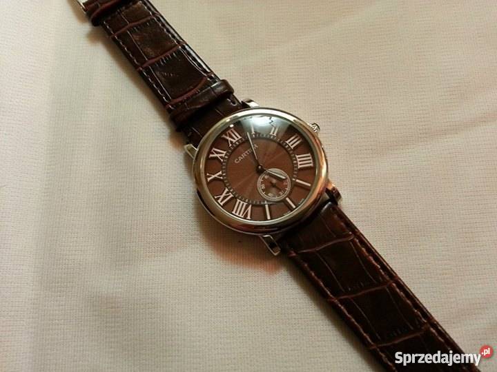 Zegarek Replika CARTIER Męski Elegancki Zegarki Świdnica