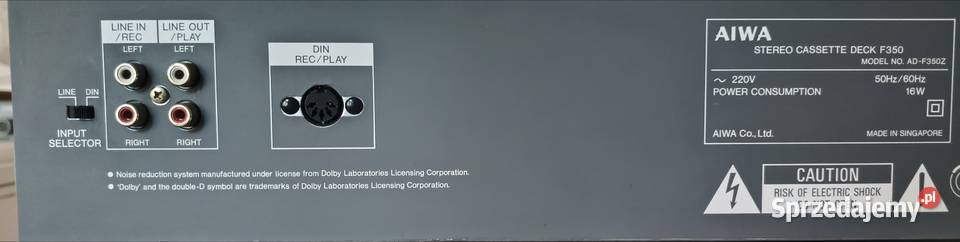 Aiwa ADF350 Z Jelenia Góra