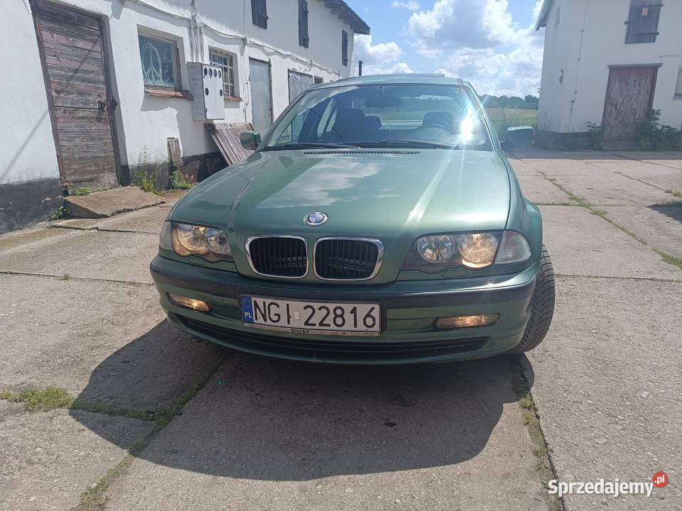 BMW E46 Benzyna 2000r klima Seria 3 warmińsko-mazurskie Giżycko