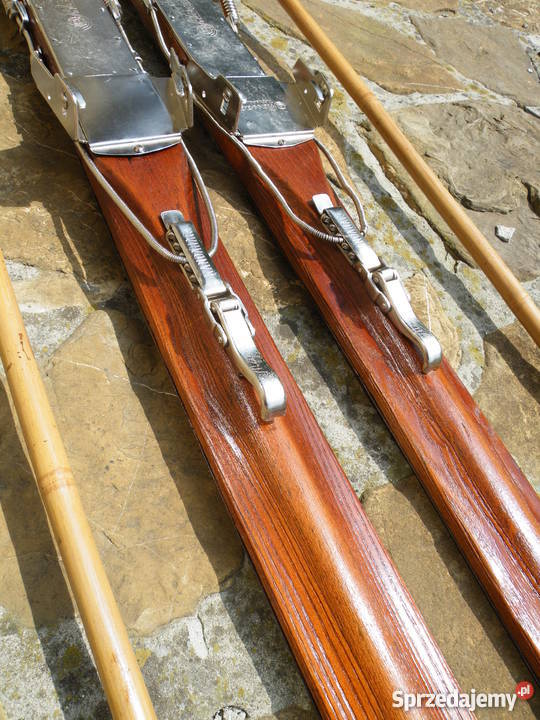 Narty ANTYK drewniane 208 KANDAHAR Pruchnik