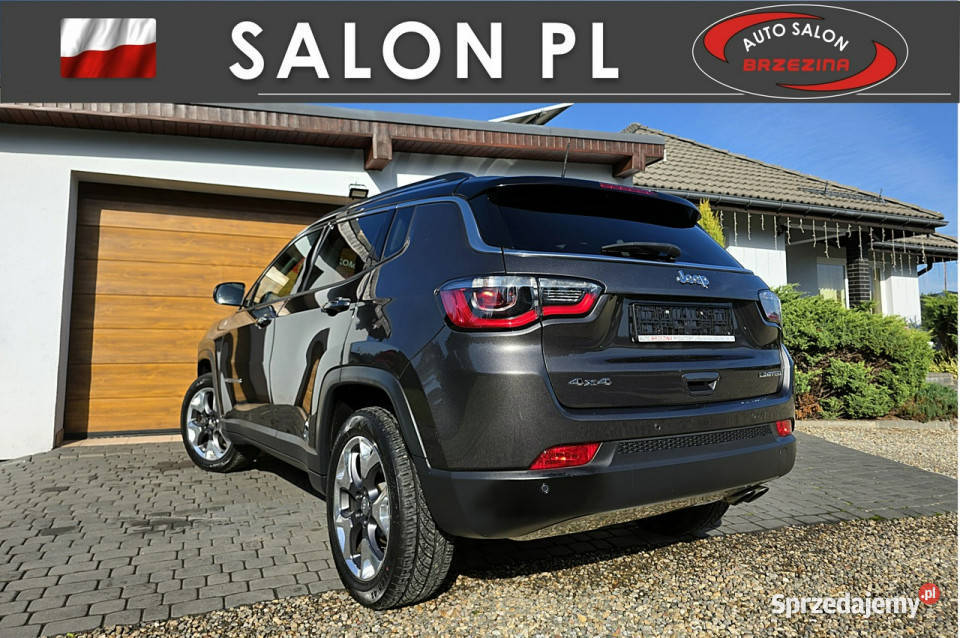 Jeep Compass serwis ASO automat 4x4 II 2016 tempomat Rydułtowy