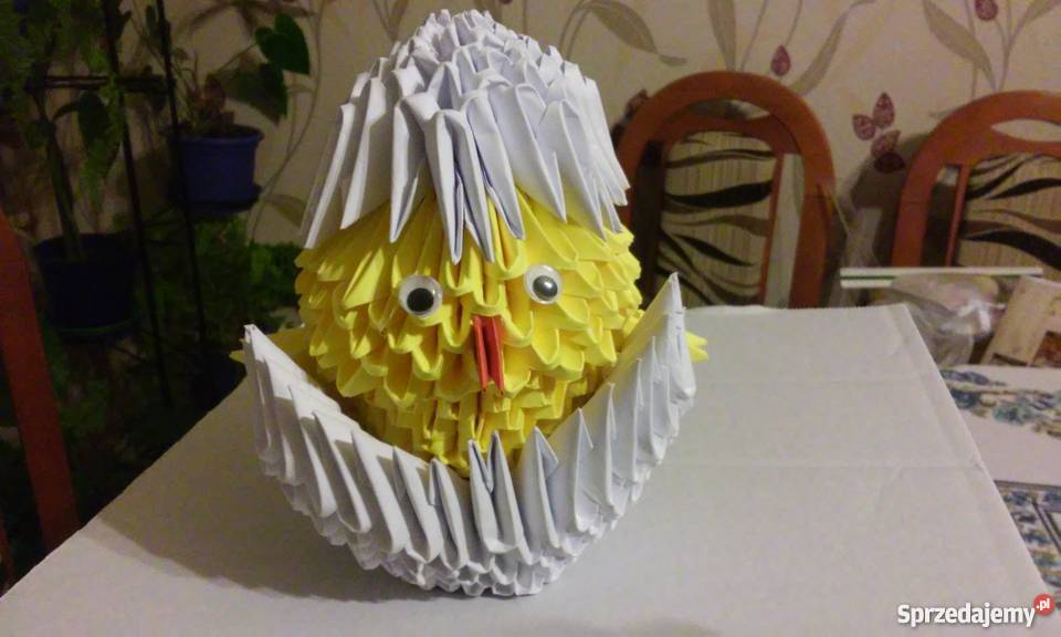 Kurczaczek W Skoeupce Z Origami Modułowego Gorzów Wielkopolski