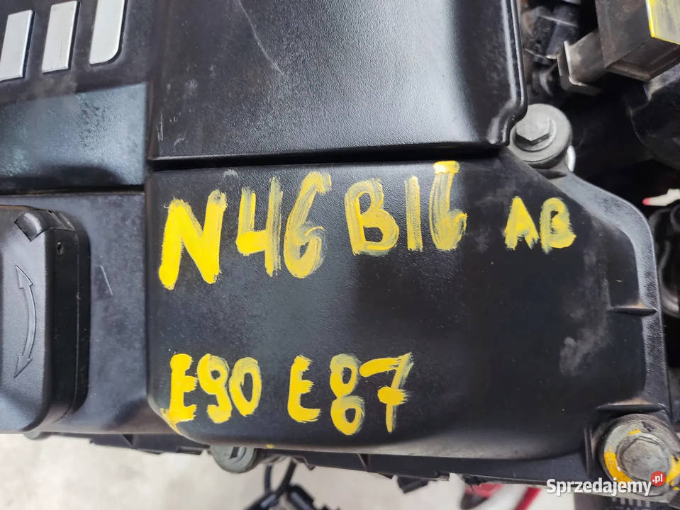 SILNIK N46 KOMPLETNY N46B16 AB BMW E90 E87 Radom