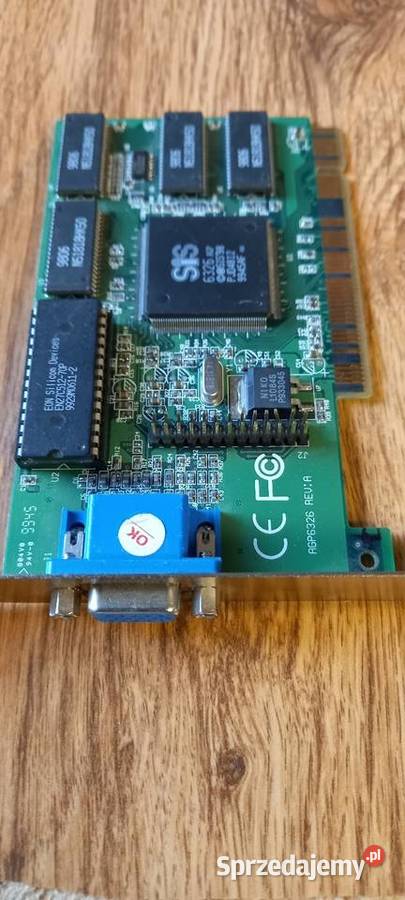 Karta graficzna na PCI SiS 6326AGP 4MB Karta pomorskie Gdańsk sprzedam