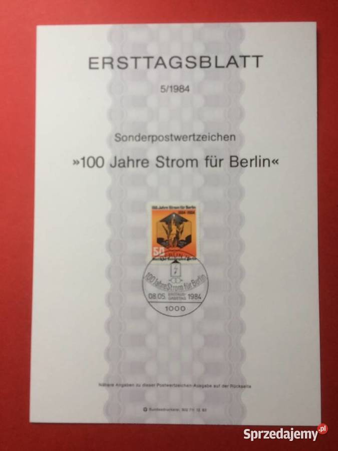 556 Niemiecki Specjalny Znaczek Pocztowy Szczecin sprzedam