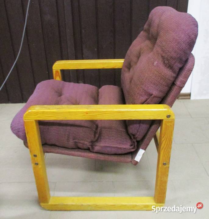 Fotel Bolek Polska lata 80 PRL mazowieckie Nieporęt