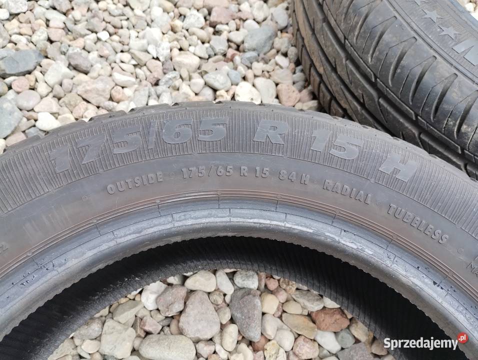 2 opony letnie 15 17565 platin lato sprzedam