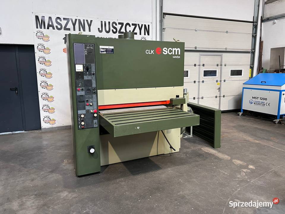Szlifierka szerokotaśmowa SCM Sandya CLK Vacum Juszczyn