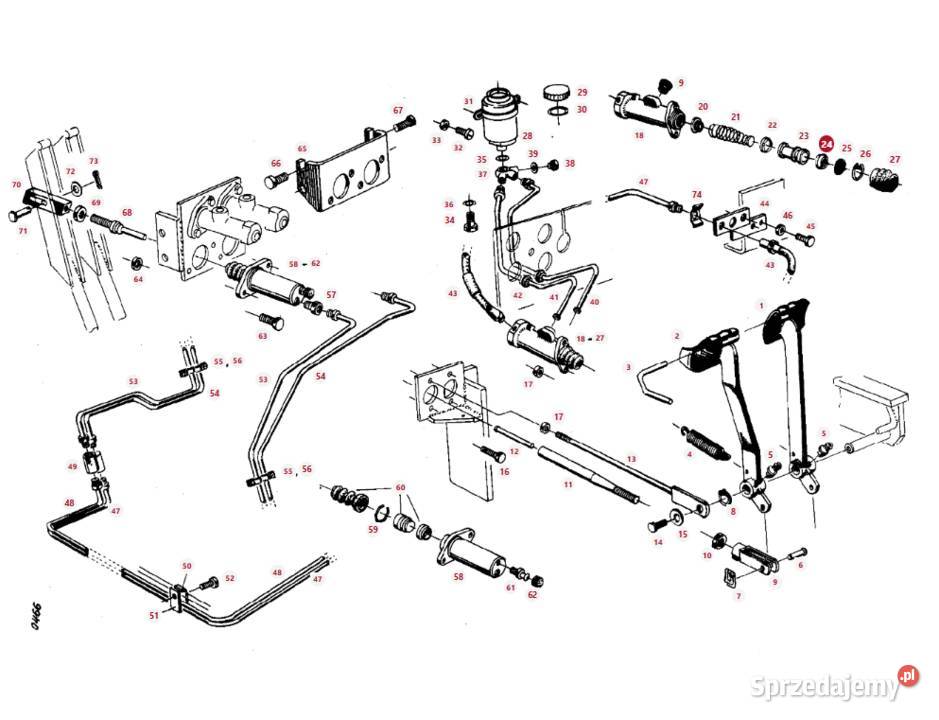 Uszczelniacz pompy hamulcowej Fendt podlaskie Białystok