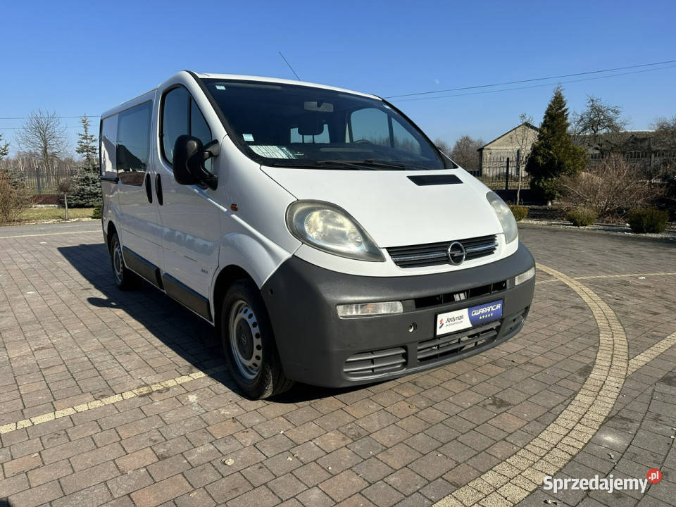 Opel Vivaro 6 Osobowy I 20012014 Lipówki
