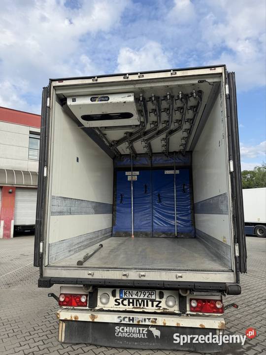 Naczepa Chłodnią Hakowa Grodziowa Schmitz Nowy Sącz sprzedam