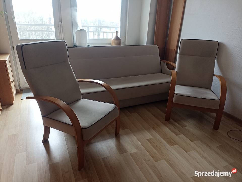 Tapczan i dwa fotele 90cm Świętochłowice