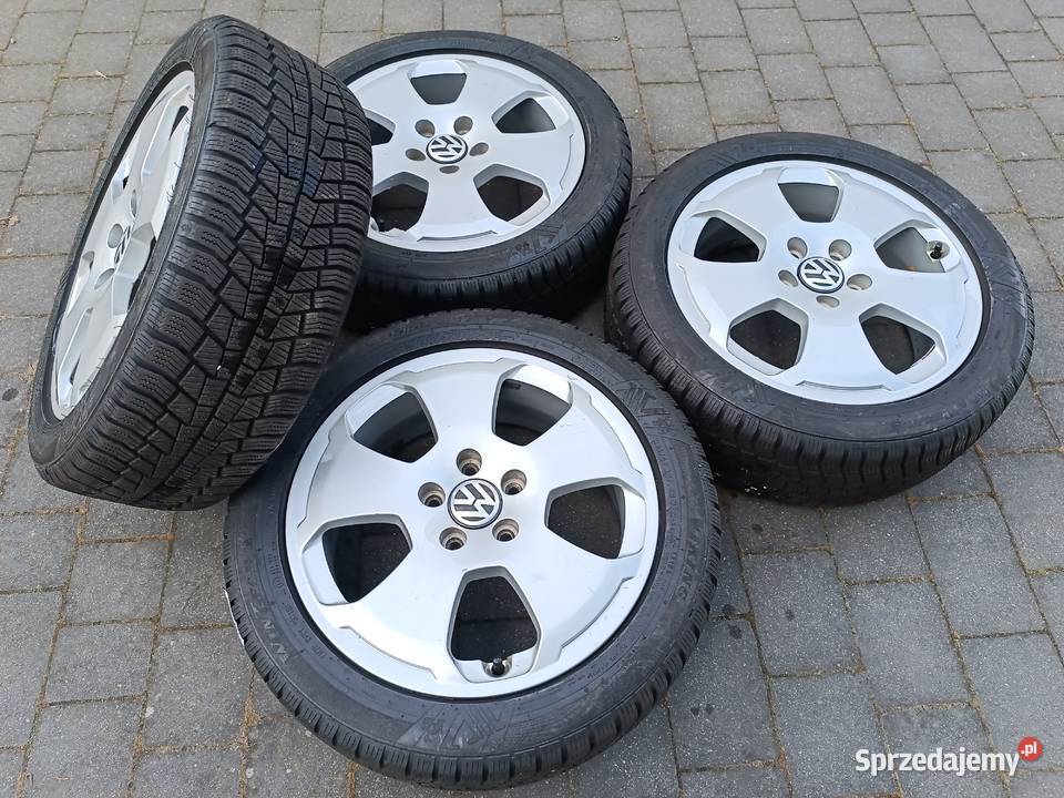 Koła zimowe 17 5x112 VW Caddy Golf Audi A3 felgi Posada