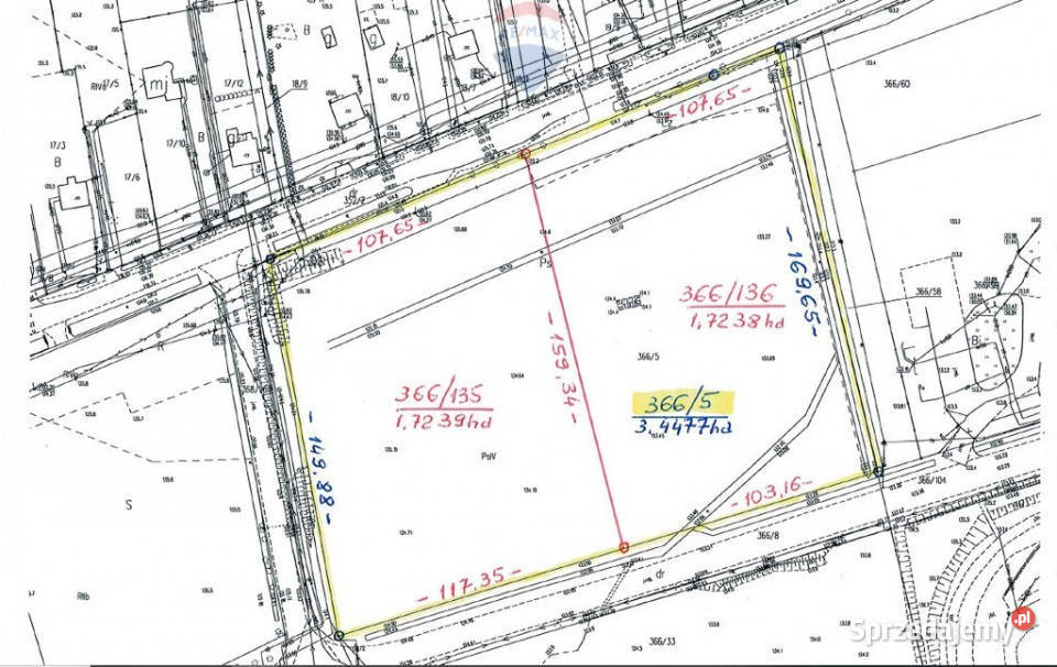 Grunt pod usługi magazyny produkcję automoto Słomczyn