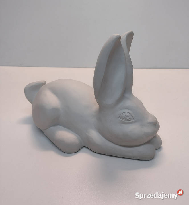 Duży Zając WIELKANOCNY Zajączek Figura Rzeźba