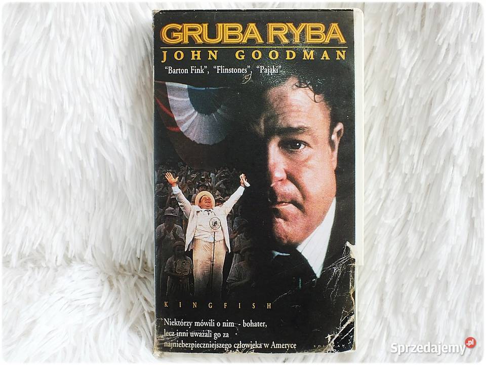 Kaseta VHS Film Gruba Ryba John Goodman Film na lubuskie Żary