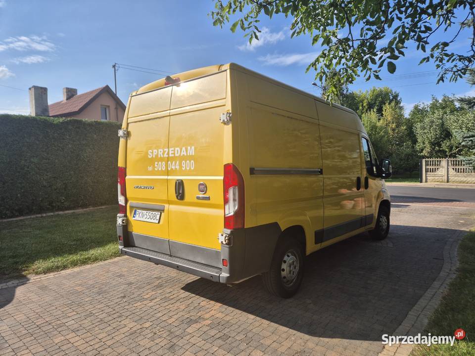 Fiat Ducato L2H2 23 130 2016r nie Furgony Ślesin