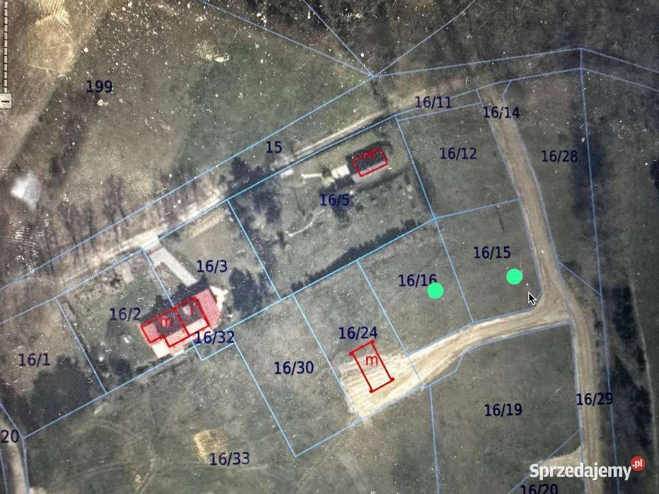 Działka między jeziorami Osuszyńskim i pomorskie Chmielno