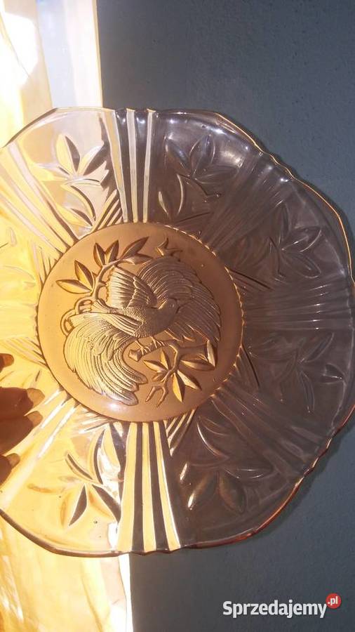 Talerz Hortensja z cietrzewiem lata 30