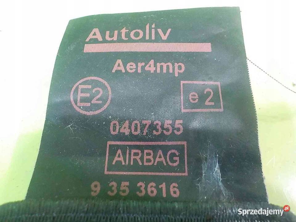 PEUGEOT 3008 I 16 HDI 10r 5D pas bezpieczenstwa Suków