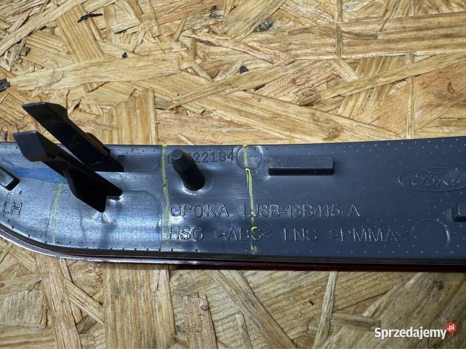 Odblask zderzaka tył lewy lh mustang Mache