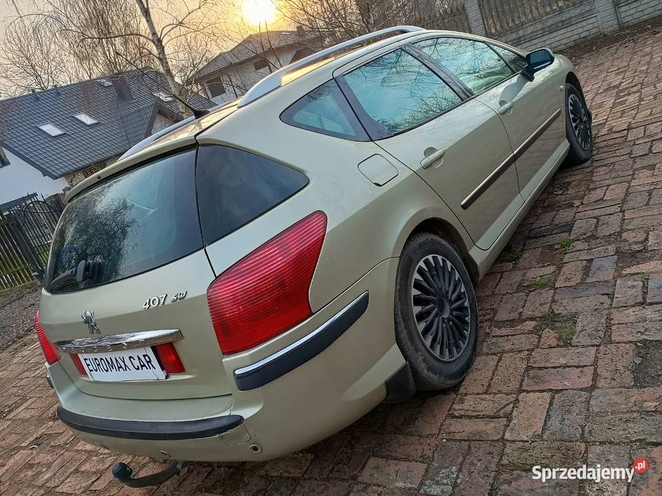 ŁADNY PEUGEOT 407 SW diesel Ruda Śląska