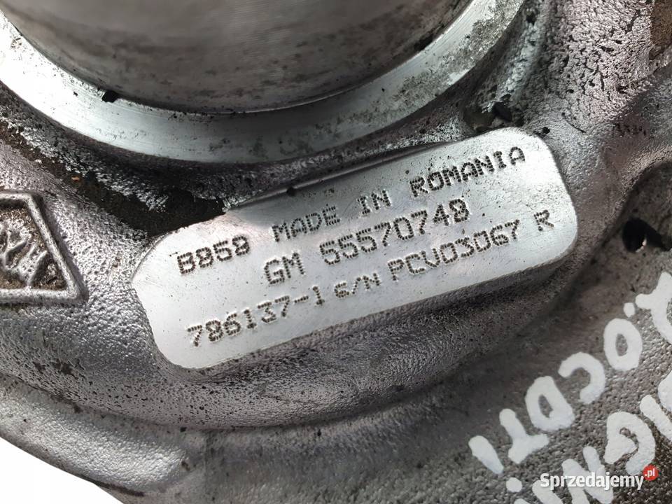TURBOSPRĘŻARKA Opel Zafira C Astra J Insignia 20 Chełm