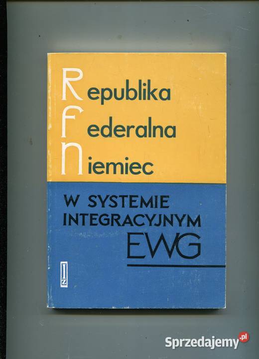 RFN w systemie integracyjnym EWG Szczecin sprzedam