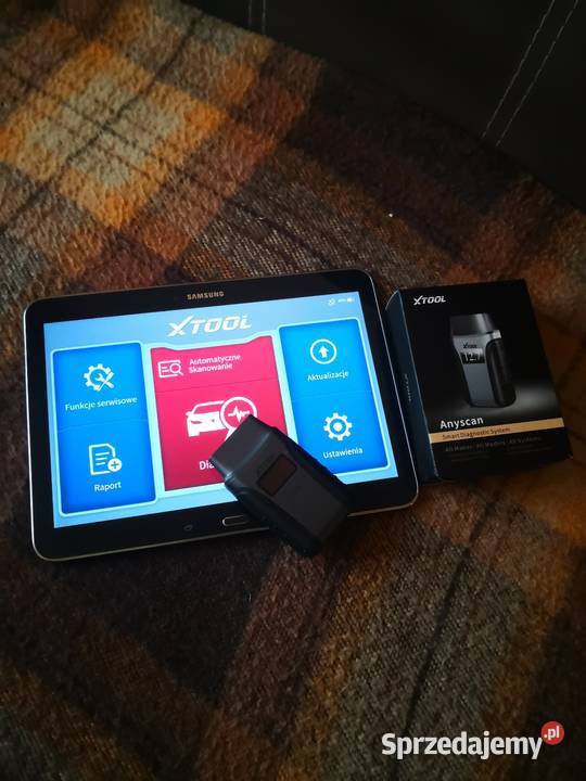 XTOOL A30D BT OBD2 tablet Samsung lubelskie Hrubieszów