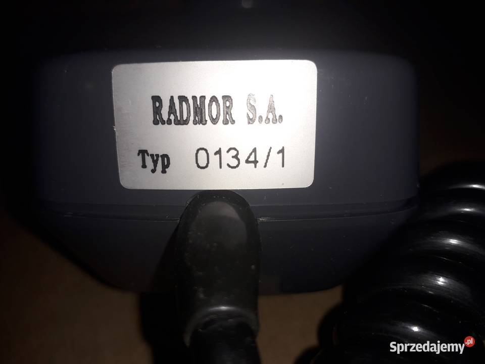 Słuchawka do radiotelefonu Radmor pomorskie Dobrzewino sprzedam