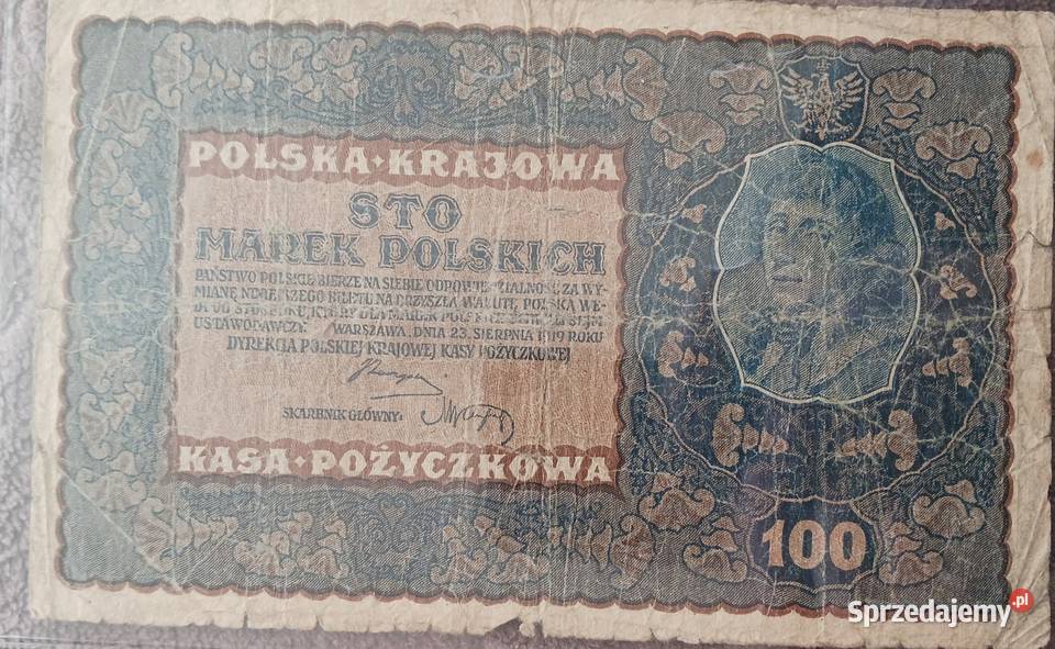 100 Marek Polskich Tadeusz Kościuszko 1917 r IF Konin