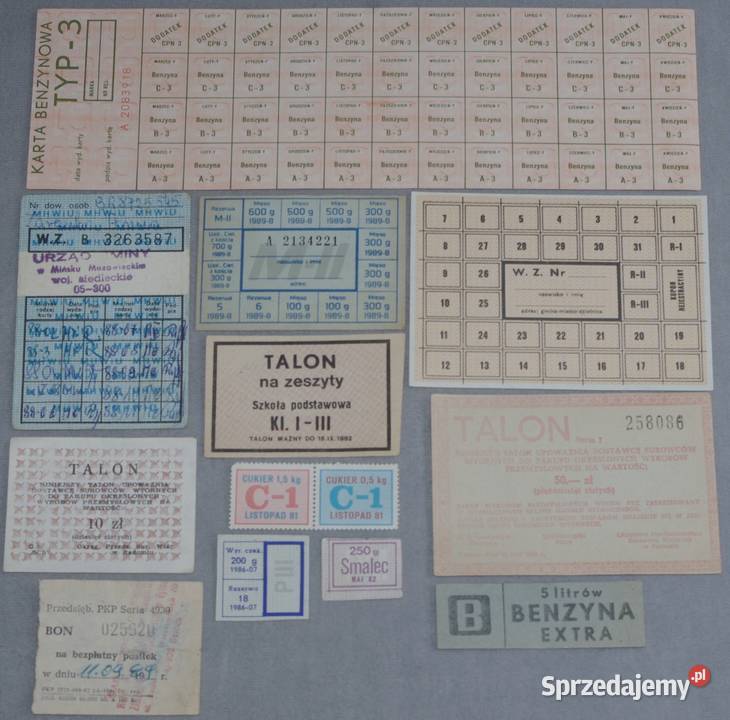 Kartki zaopatrzeniowe II Płock