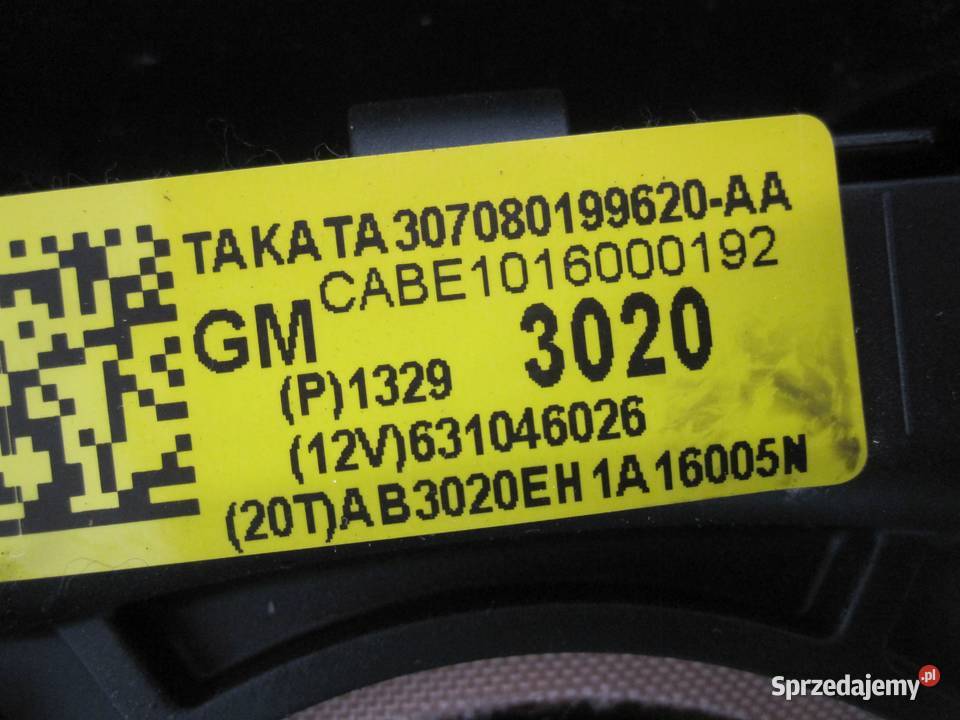 CHEVROLET CRUZE I 11r AIRBAG poduszka kierowcy Kielce