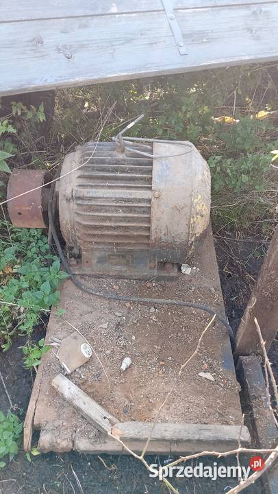 Silnik elektryczny 10kw duży Bielawa sprzedam