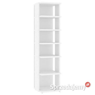 vidaXL Szafka na buty biały 275x27x102 materiał mazowieckie Warszawa